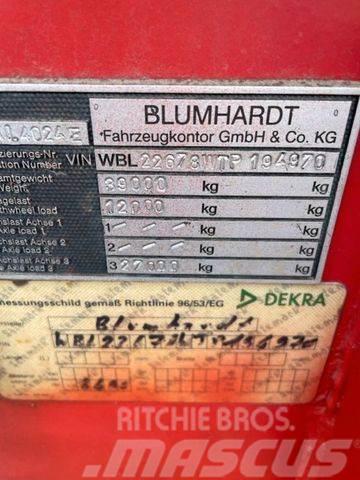 Blumhardt Tankchassie SLA 40.24 Semirremolques de góndola rebajada
