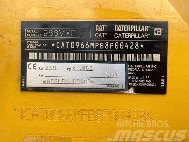 CAT 966 MXE **BJ2017 *10000/ZSA/Klima/German Machine Cargadoras sobre ruedas