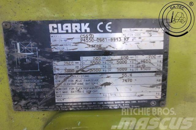 Clark C55SD Carretillas diesel