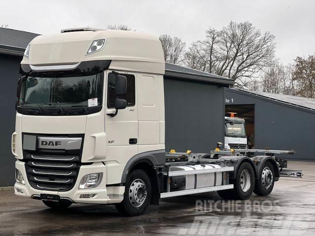 DAF XF 450 EU6 6x2 SDG Wechselfahrgestell Liftachse Camiones chasis