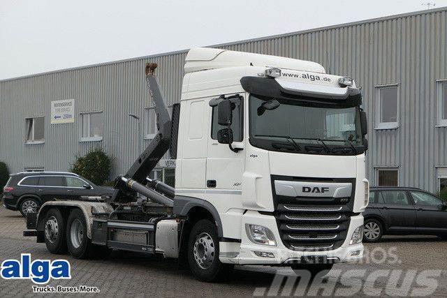 DAF XF 480 6x2, Meiller RS 21.70, Lenk-Lift-Achse Camiones polibrazo