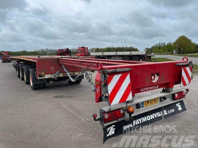 Faymonville 55 m long wing trailer Semirremolques para transporte de vehículos