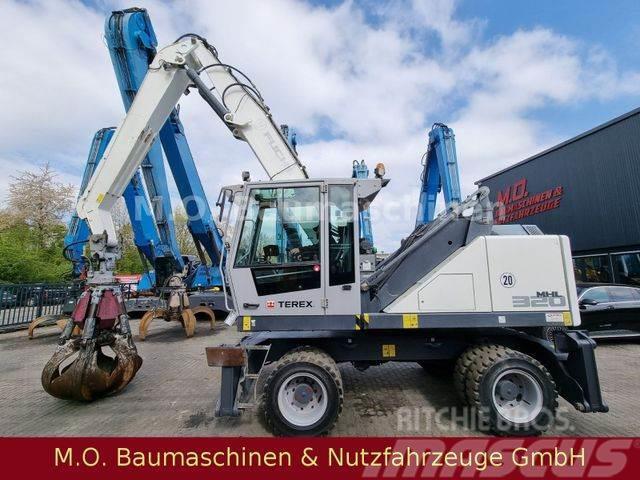 Fuchs MHL 320 /AC / Polypgreifer/ ZSA / Excavadoras de ruedas