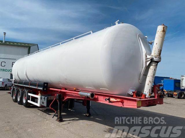 General Trailer silo kipper tank 60m3 for water vin 057 Semirremolques cisterna
