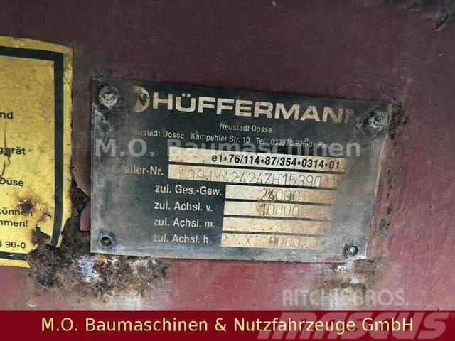 Hüffermann HMA 24.24 / Muldenanhänger / 24t Remolques portacontenedores