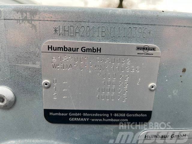 Humbaur FTK204020, Standort: FR/Corcelles Remolques para transporte de vehículos