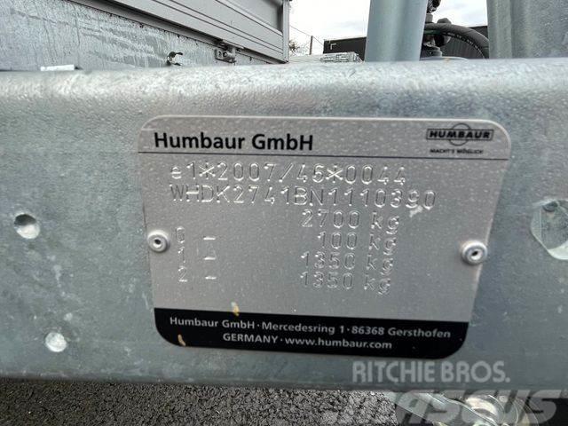 Humbaur HUK273117, Standort: FR/Corcelles Plataforma plana/laterales abatibles