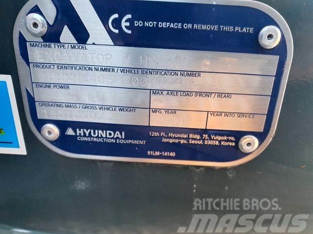 Hyundai HX140LC Excavadoras de cadenas