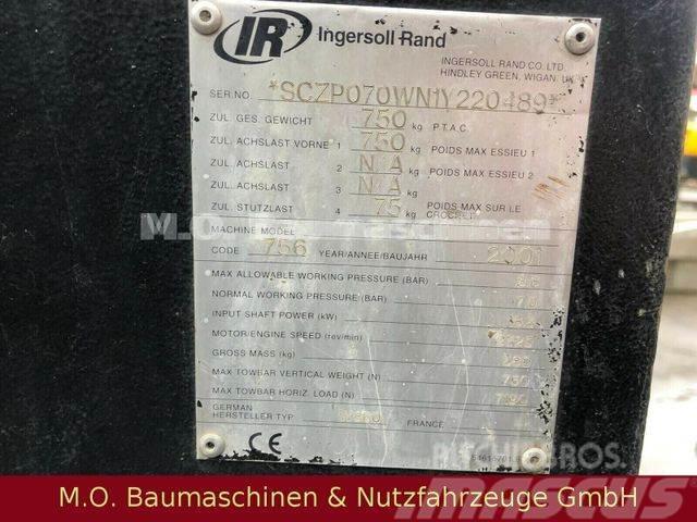 Ingersoll Rand Kompressor / 7 bar / 750 Kg Otros componentes