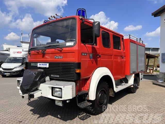 Iveco 75-16 AW 4x4 LF8 Feuerwehr Standheizung 9 Sitze Otras furgonetas