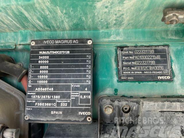 Iveco Trakker 450 8x4 Hiab Camiones polibrazo