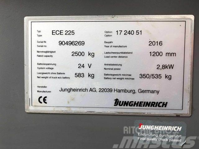Jungheinrich ECE 225 - 2.400MM GABELN - BJ.2016 Otros