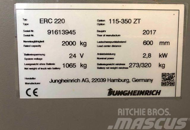 Jungheinrich ERC 220 - 3500MM HUB - 2000KG - 2357STD. Recogepedidos de gran altura
