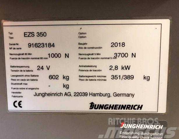 Jungheinrich EZS 350 - BJ. 2018 - NUR 1.606 STD. Otros