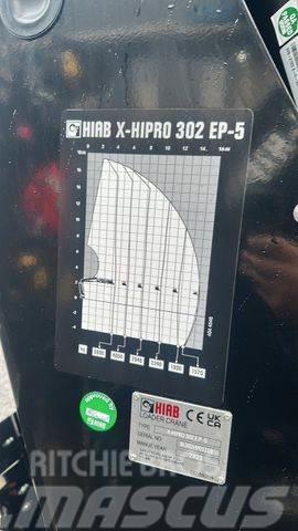  Kran HIAB X-HiPro 302 EP-5 Camiones grúa