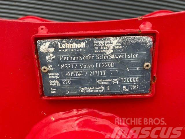 Lehnhoff MS21 Schnellwechsler *Bj2012/Lasthaken* Otros equipamientos de construcción