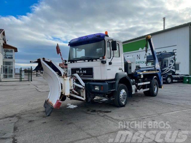 MAN 19.293 4X4 snowplow, for containers vin 491 Otros camiones