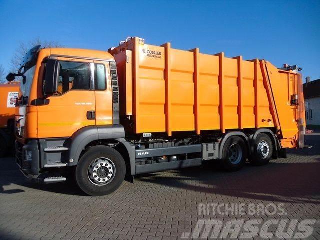 MAN TGS 26.320 6x2-4 BL / Zöller Medium XL 22 Camiones de basura