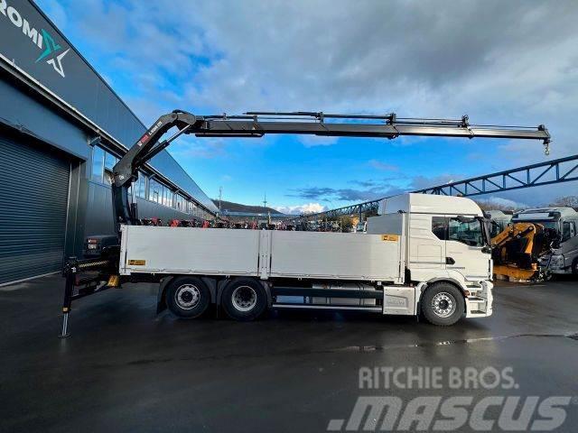 MAN TGS 26.470 6X2 Euro6 Retarder HIAB 228 - 4 Camiones plataforma