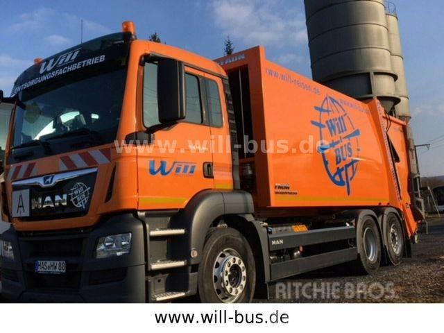 MAN TGS 28.360 EURO 6 FAUN 524 (MIETE möglich) Camiones de basura