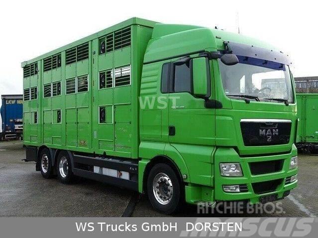 MAN TGX 26.480 XL KABA 3 Stock Vollalu Camiones de ganado