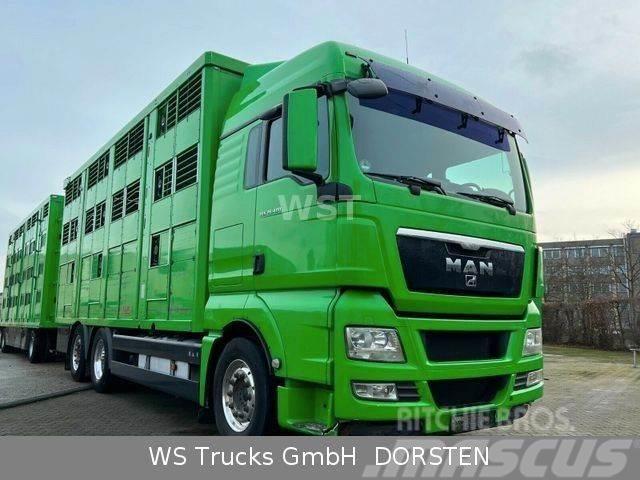 MAN TGX 26.480 XL KABA 3 Stock Vollalu Camiones de ganado