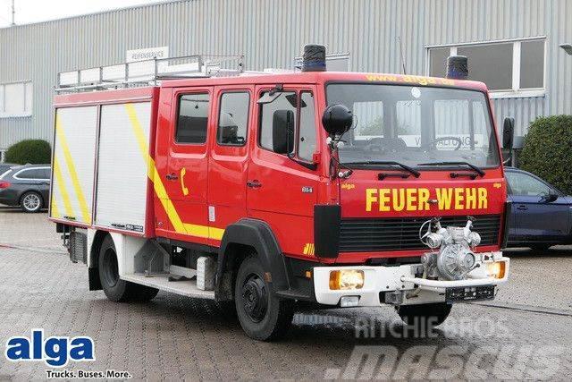 Mercedes-Benz 814 F 4x2, Pumpe, DOKA, Feuerwehr, 26tkm Otras furgonetas