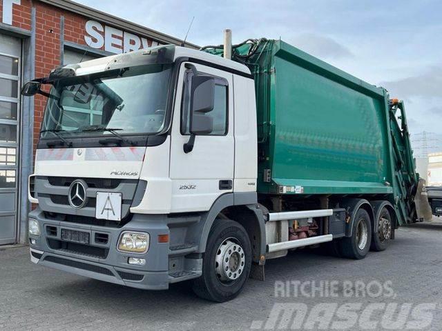 Mercedes-Benz Actros 2532 L 6x2 Müllwagen Mehrzwecklifter Camiones de basura