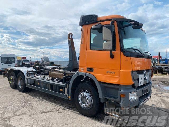 Mercedes-Benz ACTROS 2541 L for containers EURO 5 vin 036 Camiones polibrazo