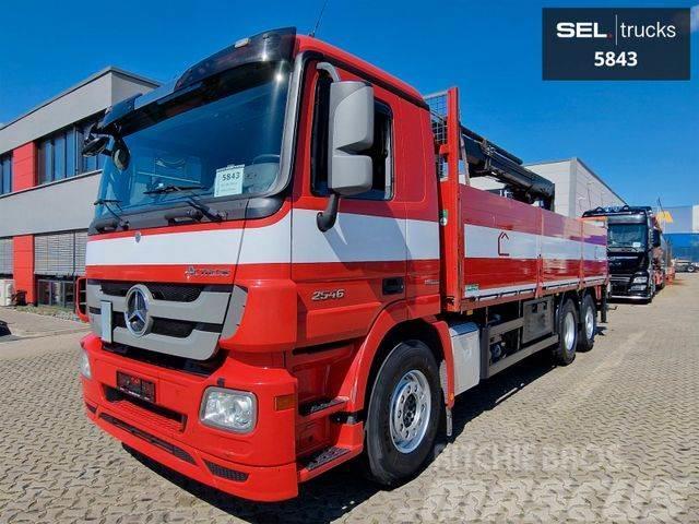 Mercedes-Benz Actros 2546 / HIAB 166K / ADC 4,1t / Lenkachse Camiones grúa