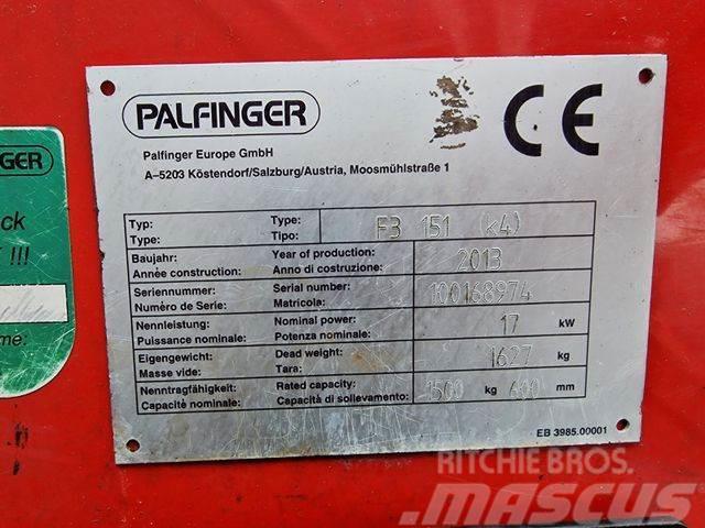 Palfinger F3 151 (k4) / Mitnahmestapler Otras carretillas elevadoras