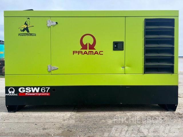 Pramac GSW 67 Stromaggregat nur 70 BH Generadores diesel