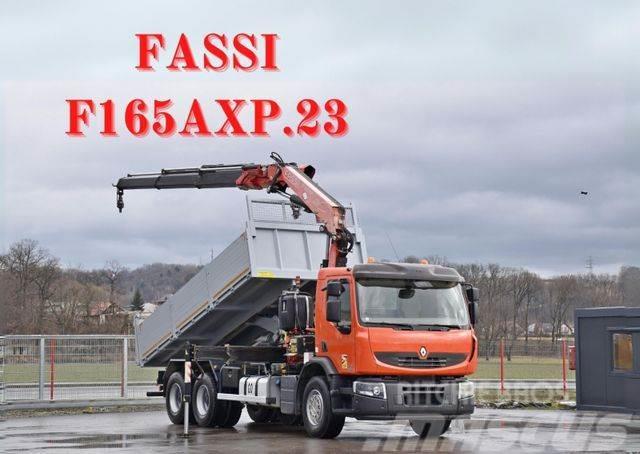 Renault Premium 370 *FASSI F165AXP.23 + FUNK/ 6x4 * TOP Camiones grúa