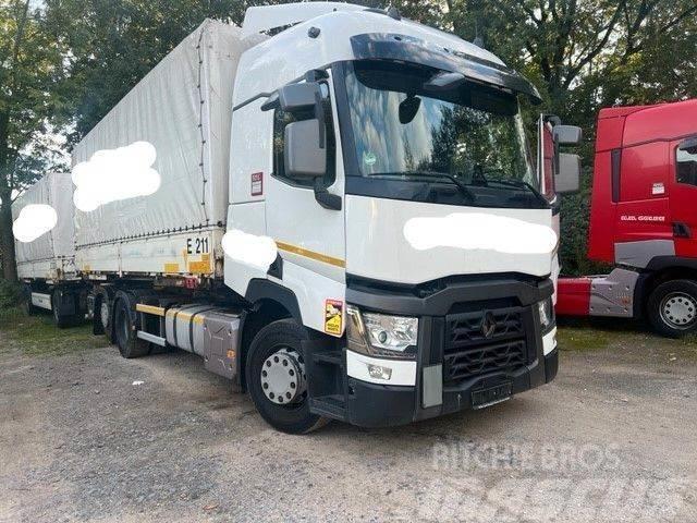 Renault T460 6x2, erst 486TKM,1.Hd.neue Insp.5000 D-Fzg. Camiones chasis