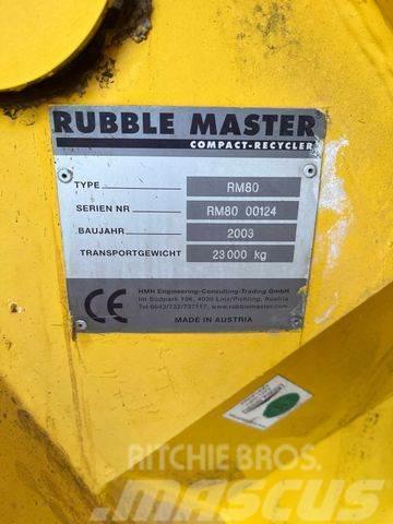  Rubblemaster RM 80 Brecher Otros equipamientos de construcción