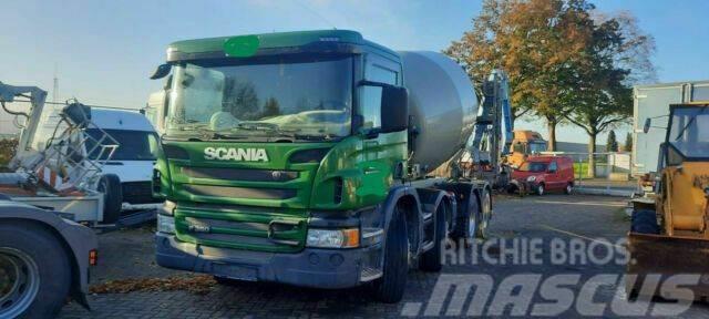 Scania 2x P360 Betonmischer 8x4 Blatt/Blatt E6 Camiones hormigonera