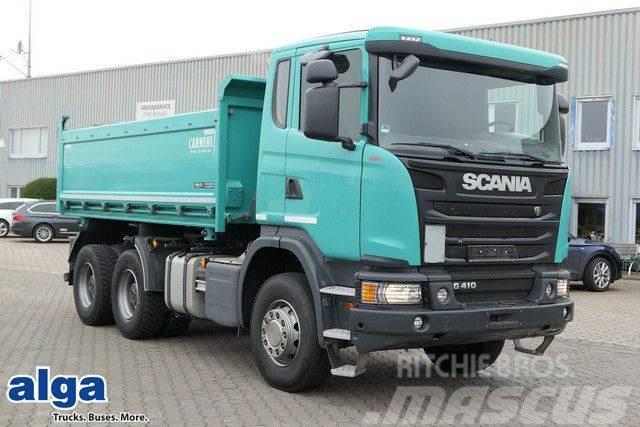 Scania G 410 6x4, Klima, Standheizung, 3 Pedale, Hydr. Camiones bañeras basculantes o volquetes