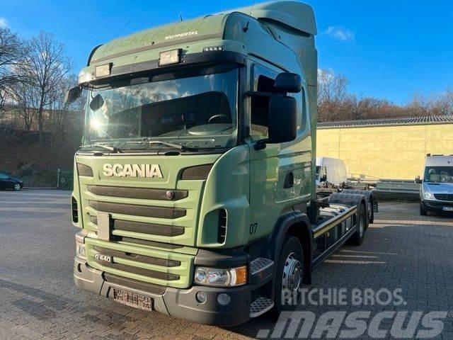 Scania G440,D-Fzg.1.Hd.sehrGepflegt,HU09/23 Camiones chasis