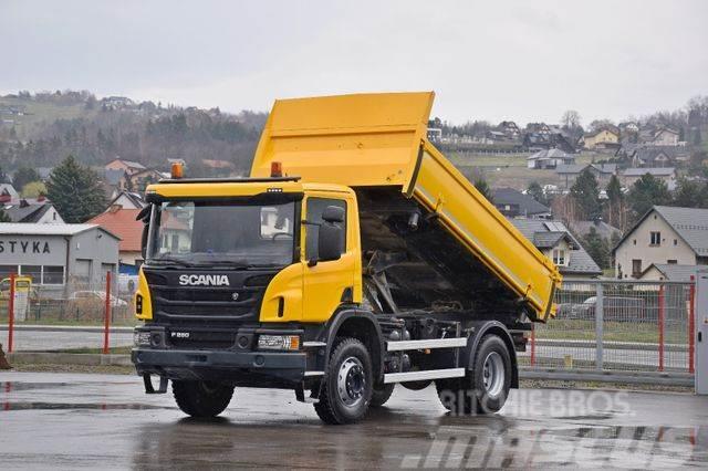 Scania P 410 Kipper 4,20m + BORDMATIC / TOPZUSTAND Camiones bañeras basculantes o volquetes