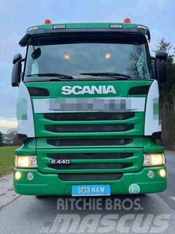 Scania R 440 LB6x2*4HNB Hiab 166 Funkfernsteuerung Camiones grúa