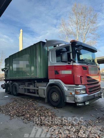 Scania R360 6X2 GLASENTSORGER RÜCKWÄRTS KIPPER Camiones de basura