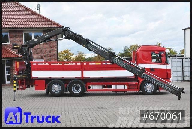 Scania R400, HIAB XS 211-3 Lift-Lenkachse Camiones plataforma