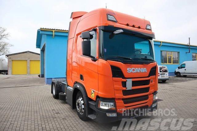 Scania R410*RETARDER/INTARDER*No EGR*ADR*ALU*New model Cabezas tractoras