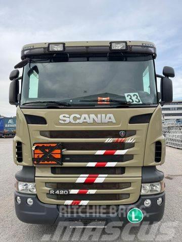 Scania R420 ADR 14000L BENZIN D HEIZ TANKWAGEN RETARDER Camiones cisterna