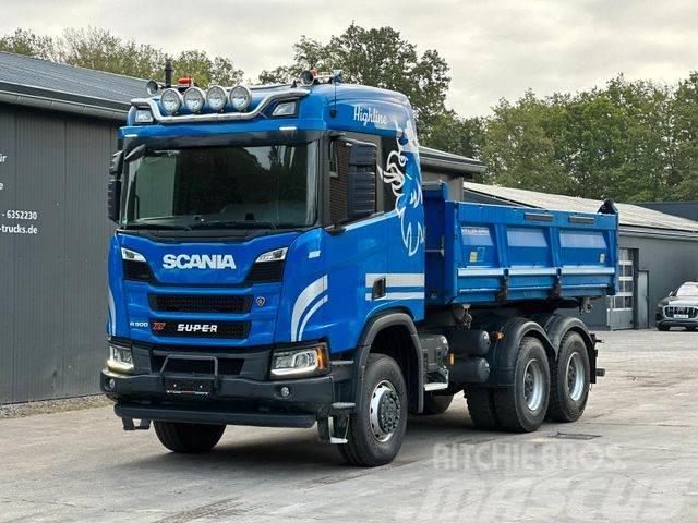 Scania R500 XT 6x6 Meiler Bordmatik Camiones bañeras basculantes o volquetes