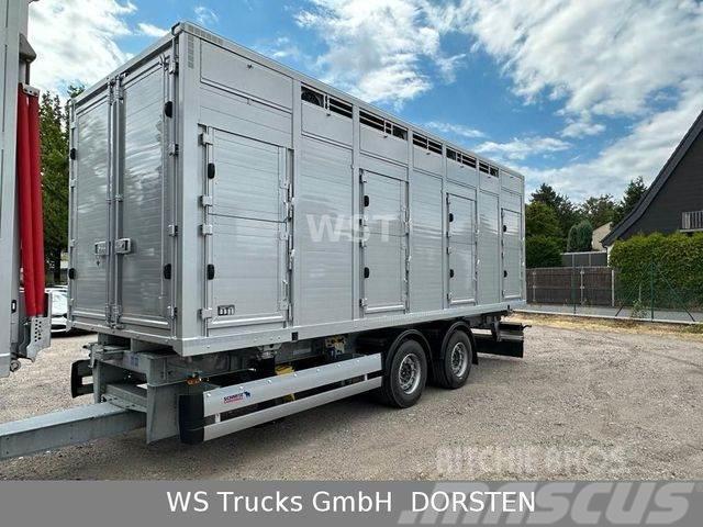 Schmitz Cargobull BDF Menke Einstock &quot;Neu Tandem Camiones de ganado