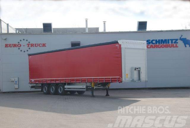 Schmitz Cargobull SCS 2023, lifting axle Semirremolques con caja de lona