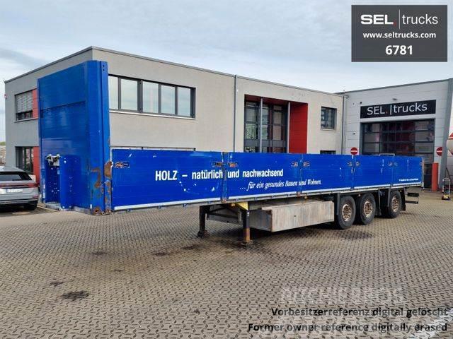 Schmitz Cargobull SPR 24 / Staplerhalterung / Lenkachse /Liftachse Semirremolques de plataformas planas/laterales abatibles