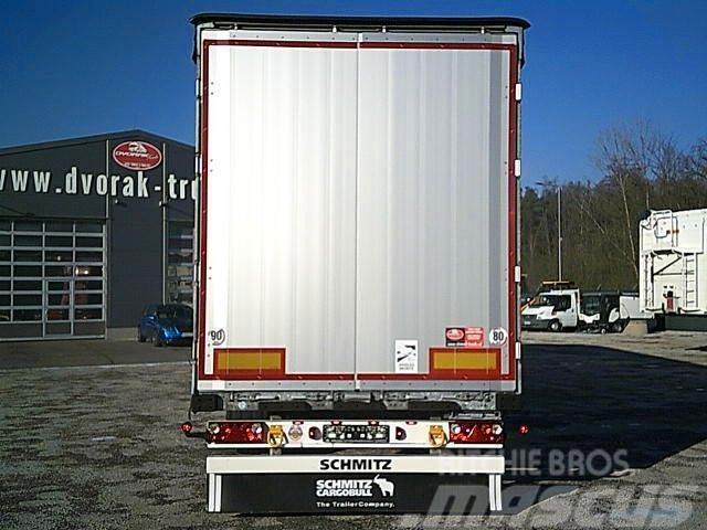 Schmitz Cargobull VARIOS, ALCOA Durabright, 2x LIFT Achsen, TOP Semirremolques con caja de lona