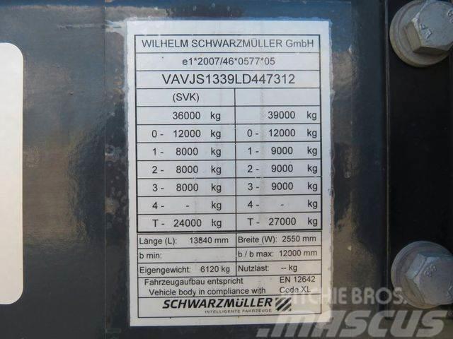 Schwarzmüller S 1*J-Serie*Standart*Lift Achse*XL Code* Semirremolques con caja de lona